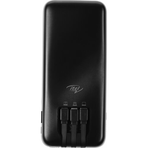 Мобильный аккумулятор Itel Super Slim Star100C 10000mAh 21A черный 1713₽