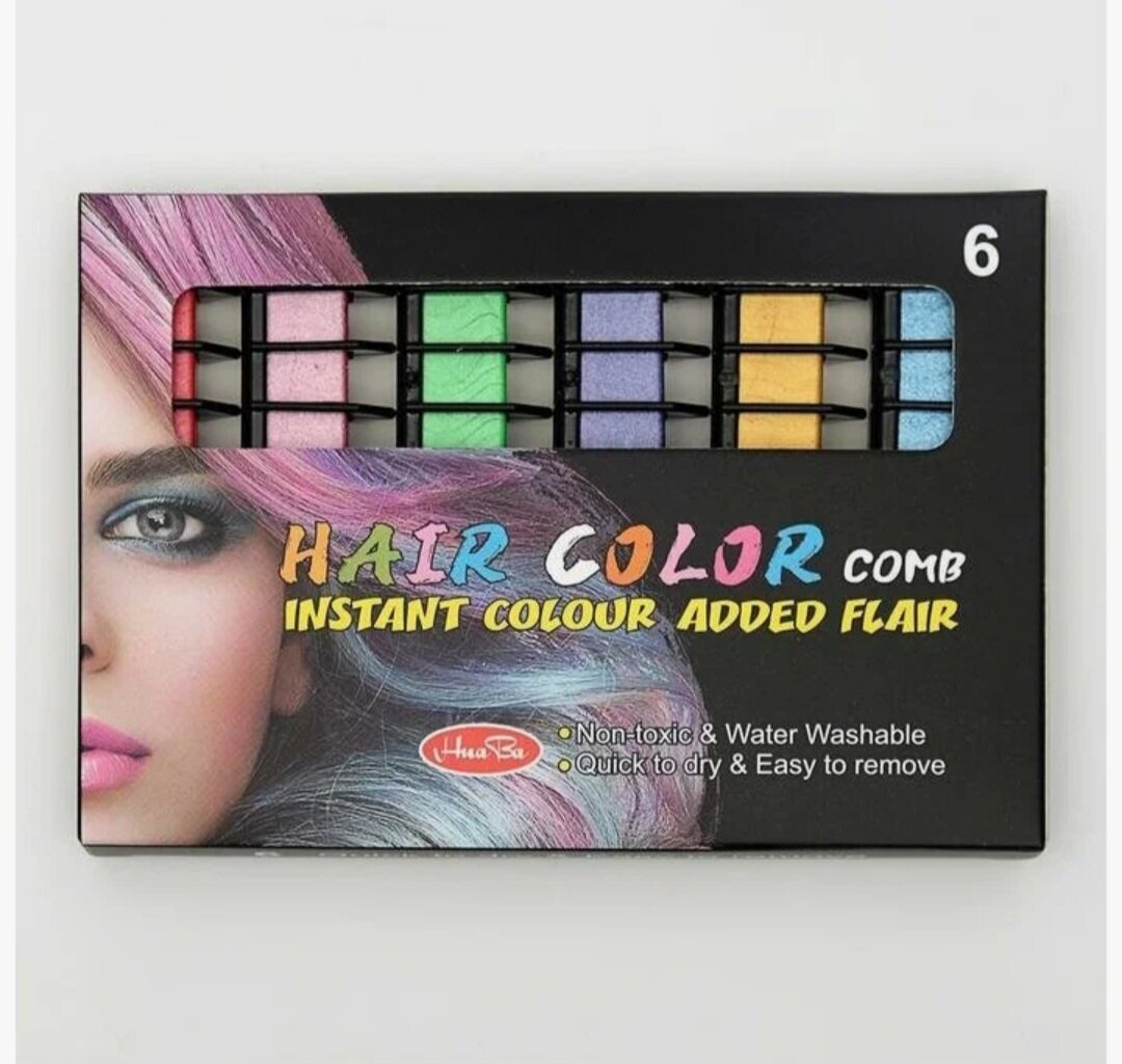 СМА Cosmetics Мелки Hair Color Comb