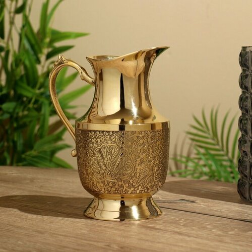 Кувшин 17х11х21 см латунь 5959₽