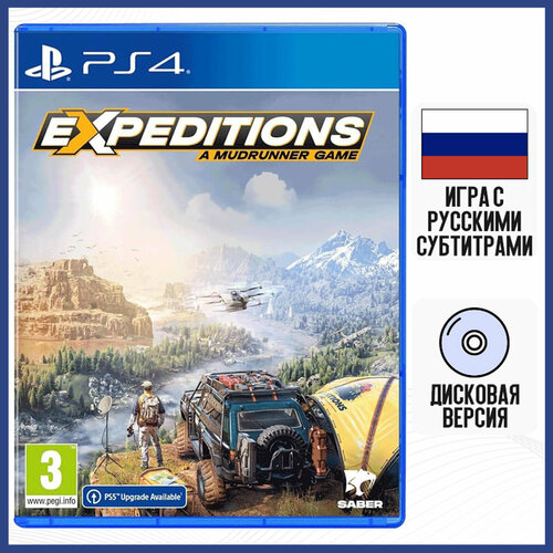 Игра Expeditions: A MudRunner Game (PS4, русские субтитры) игра expeditions a mudrunner game ps5 русские субтитры