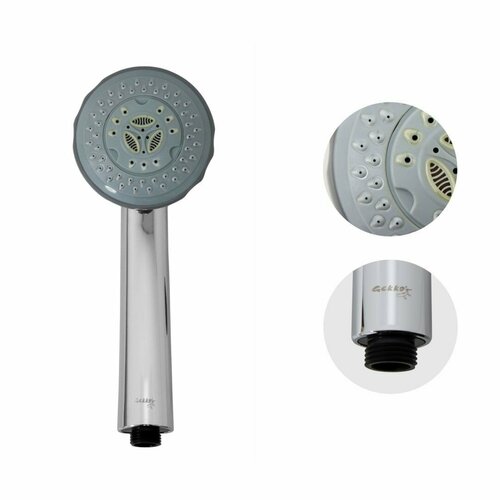 Лейка душевая хромированная