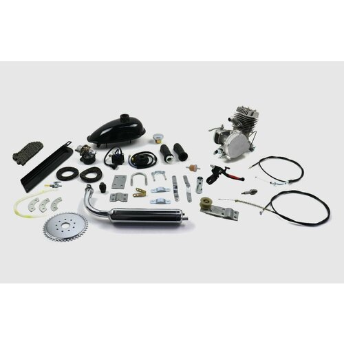 Двигатель Веломотор F50 495см3 23 л с комплект для установки на велосипед 15000₽