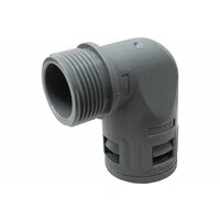 Муфта для гофрированных труб Weyer WQW-P11G / AD15.8 - коннектор угловой, нар. PG11 WE1703500