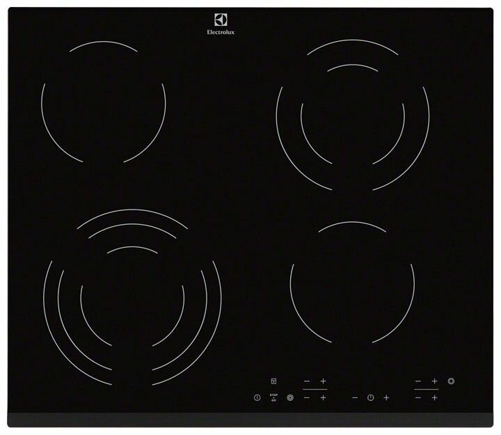 Варочная панель электрическая Electrolux EHF6343FOK, черный