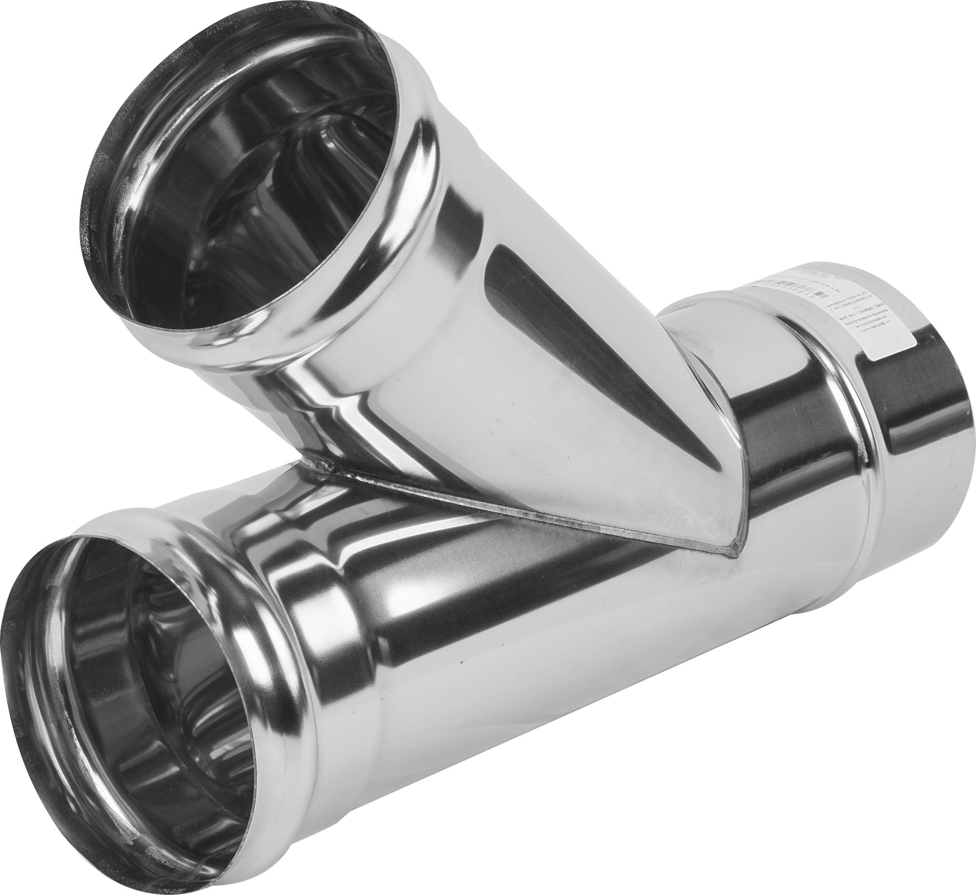 Тройник 135  Металлик и Ко 430 0 8 мм D115 мм