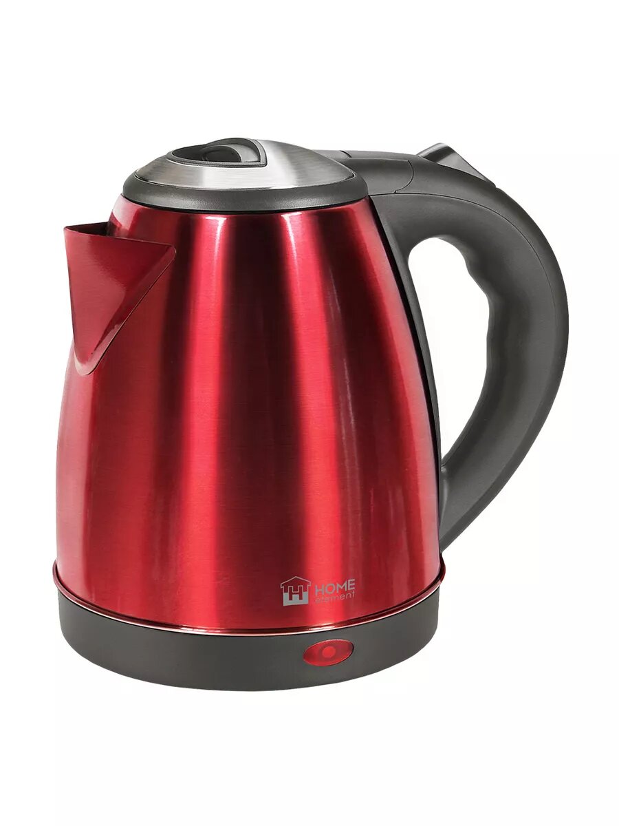 Электрический чайник HOME ELEMENT HE-KT2311 красный рубин металлический 1,7 л
