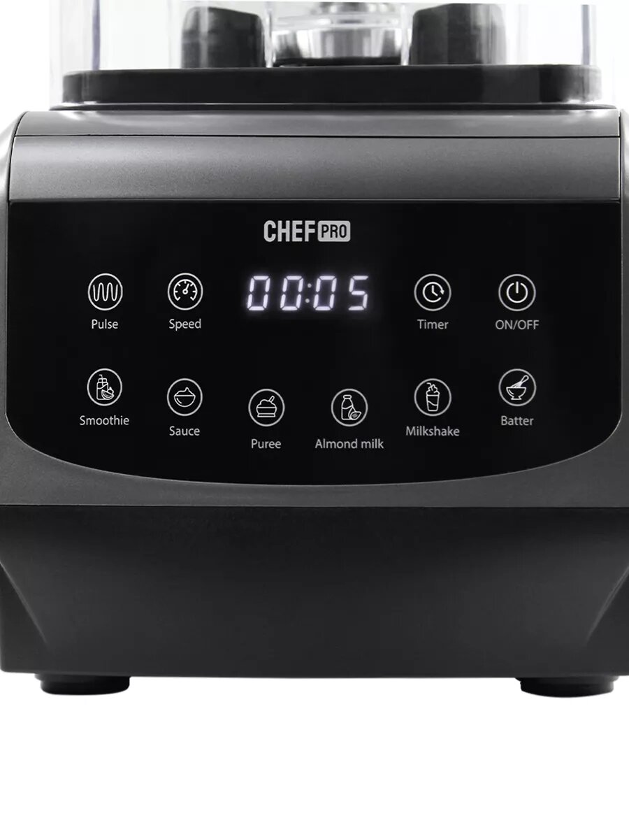 Блендер стационарный CHEF PRO CF-KP1101A черный/серебро — фото 1