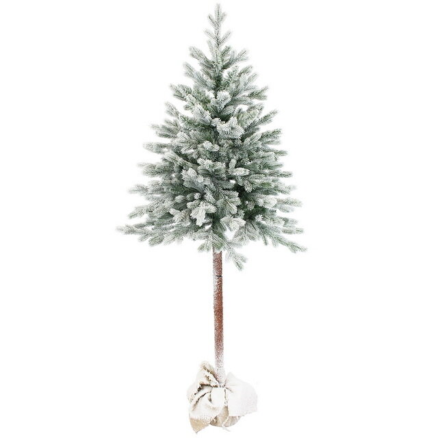 Искусственная елка на ножке Юта заснеженная 180 см  литая   ПВХ