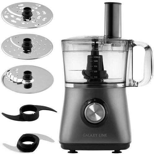 Кухонный комбайн Galaxy Line GL 2314 серый 6303₽