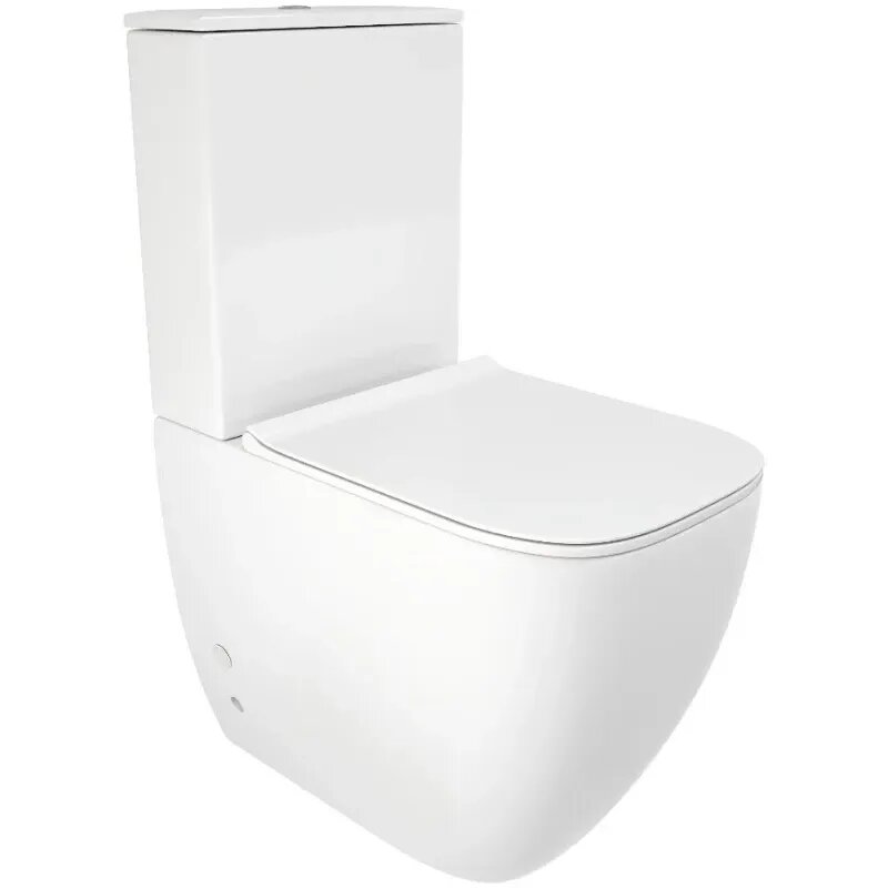 Унитаз-компакт Ceruttispa Chika CT8708 напольный безободковый с микролифтом