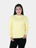Женский свитер, Светло-жёлтый, One Size