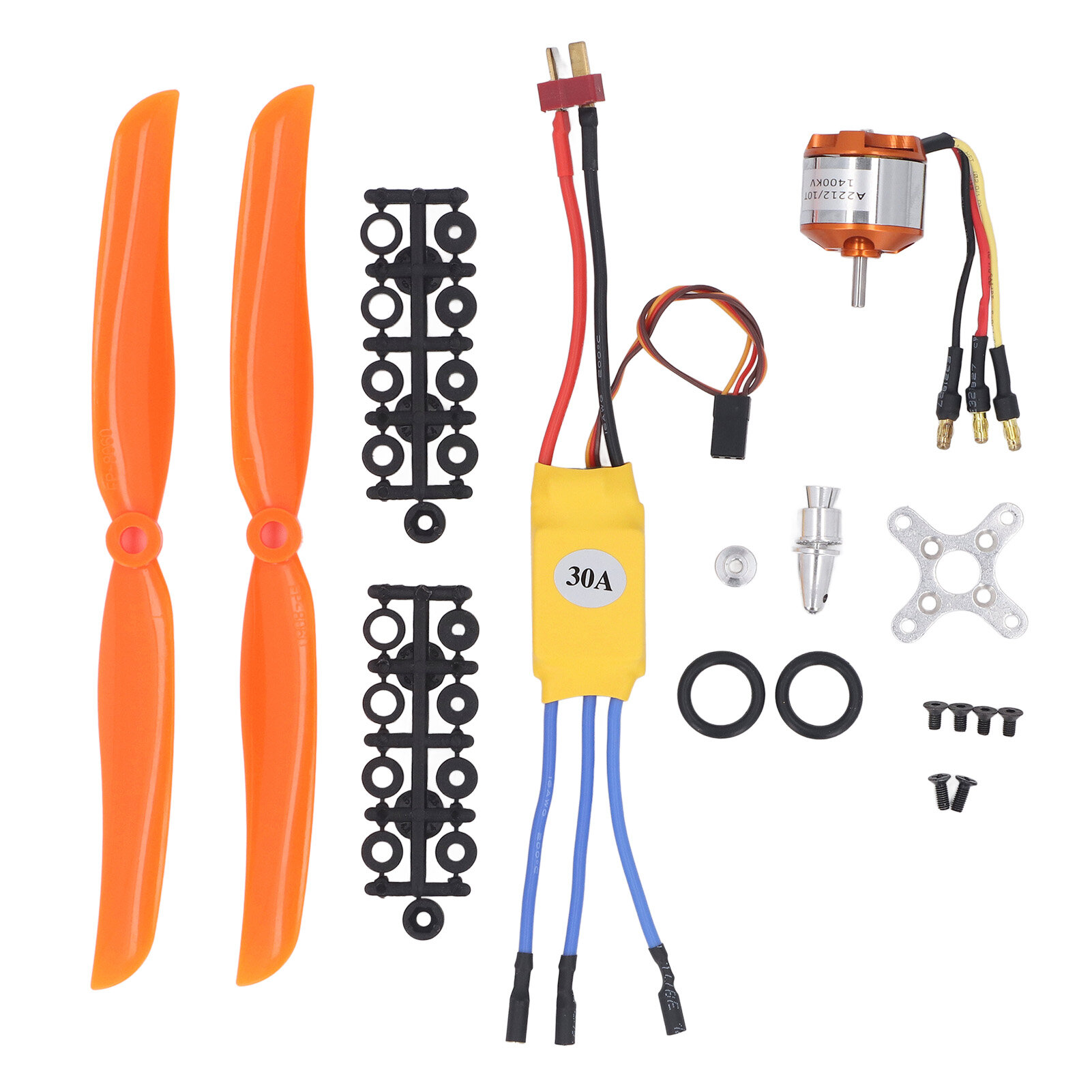A2212 1400KV бесщеточный выходной двигатель 30A ESC 8060 пропеллер и набор винтов для радиоуправляемого самолета квадрокоптера
