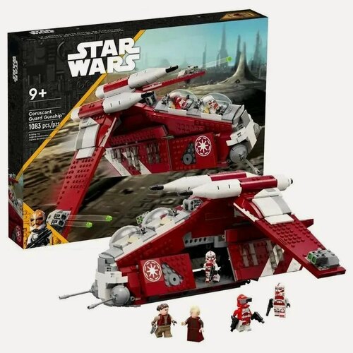 Изображение товара Конструктор Звездные войны Боевой корабль охраны Корусканта / Star Wars / 1083 детали