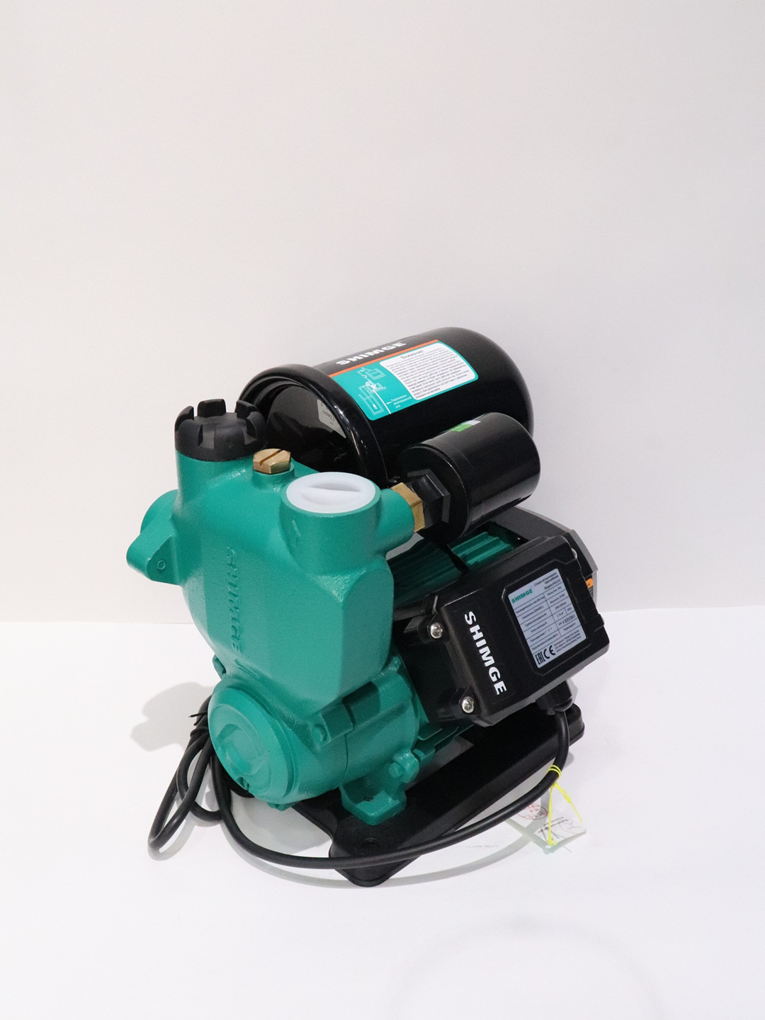 Насос Shimge PW 370, поверхностный, чугун, 370 Вт, 40л/мин, автоматика