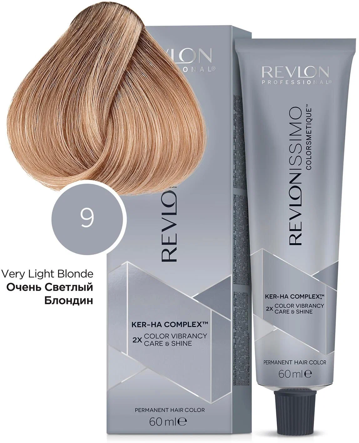 Краска для волос Revlon Professional Ker-HA Complex, High Coverage № 9 — фото 1