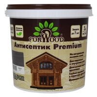 Масляный антисептик Forwood премиум 3 л для защиты дерева до 10 лет цвет винтаж для внутренних работ без запаха. Оригинальный продукт