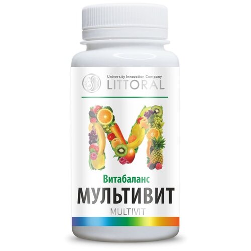 Витаминно-минеральный комплекс УнИК Литораль "Витабаланс-Мультивит", 20 капсул