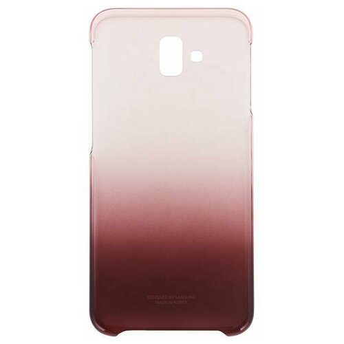 фото Чехол-накладка samsung gradation cover ef-aj610 для galaxy j6 plus розовый