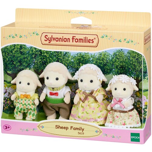Sylvanian Families Набор Семья Овечек 5619 sylvanian families набор игровой овечки близняшки 5621