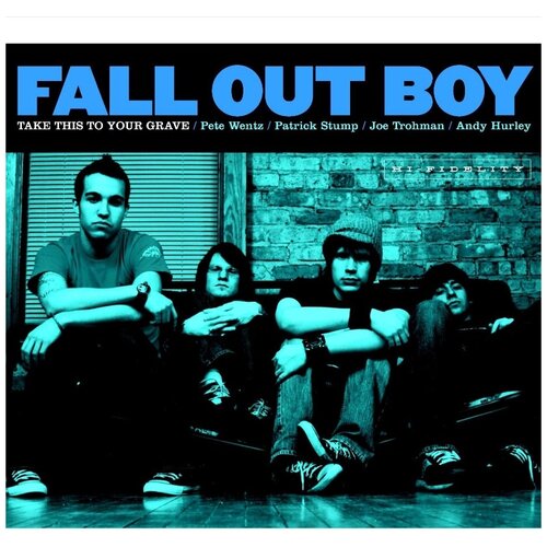 Fall Out Boy – Take This To Your Grave (LP) виниловая пластинка warner music fall out boy take this to your grave 25th anniversary edition coloured vinyl