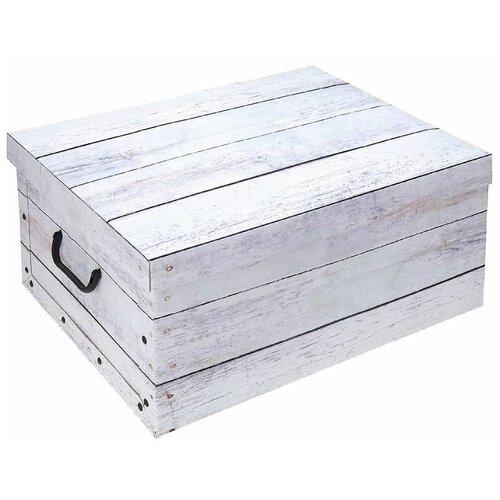 Коробка для хранения дачный винтаж, плотный картон, 51х37х24 см, Koopman International M30500300-3