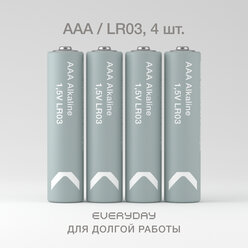 COMMO Optima Alkaline AAA 4 Pack