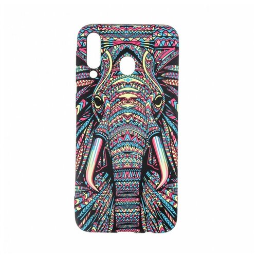 фото Силиконовый чехол luxo creative для samsung m305 galaxy m30, принт: слон