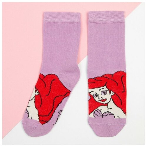 фото Носки kaftan размер 24/26, фиолетовый