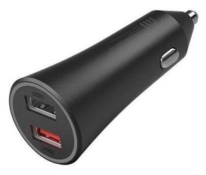 XIAOMIi MI 37W Dual-port CAR Charger Cc06zm (gds4147gl) быстрое АЗУ для автомобиля .