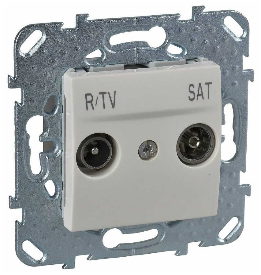 UNICA Розетка R-TV/ SAT одиночная бежевый Schneider Electric MGU5.454.25ZD