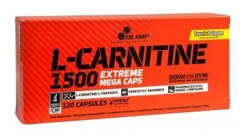 L-Carnitine 1500 Extreme, 120 капсул