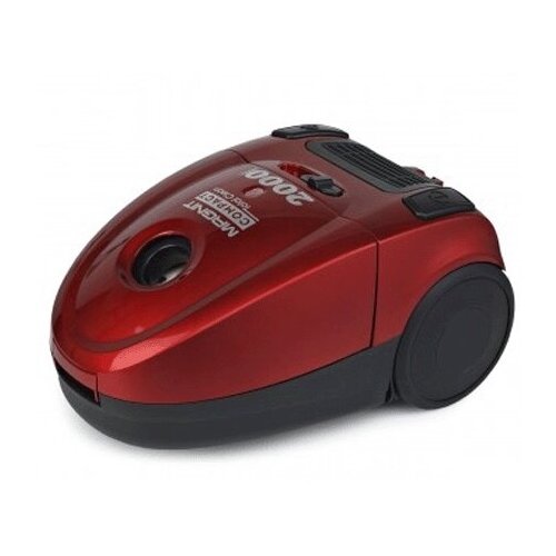 Пылесос Magnit RMV-1641 краснматовый мощность всасывания 300 Вт пылесборник на 3 л 492700₽