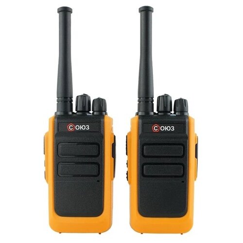 Комплект раций Союз А1x2 Портативные рации Союз А1x2 оранжевый 399900₽
