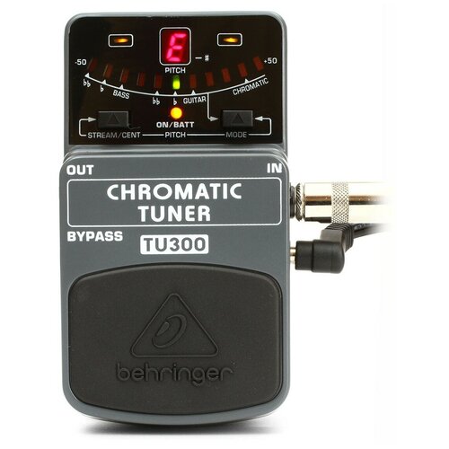 Behringer Chromatic Tuner TU300 Педаль-хроматический тюнер для настройки гитар и бас-гитар