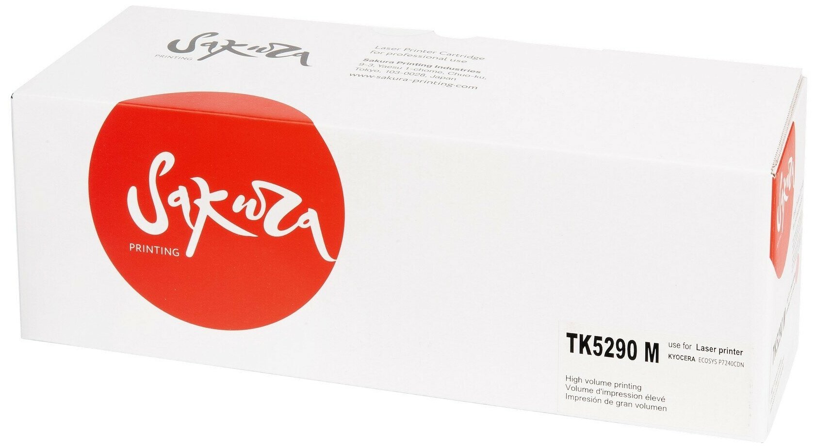 Картридж TK-5290 Magenta для принтера Куасера, Kyocera ECOSYS P 7240 cdn