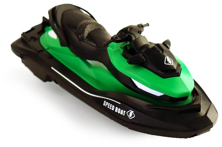 Радиоуправляемый водный мотоцикл Гидроцикл Speed Boat работает от аккумулятора