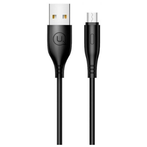 Кабель Usams Round Charging and Data Cable U18 (US-SJ268) USB - Micro USB 2.0А 1м (black)