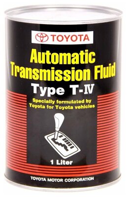 Масло трансмиссионное Toyota ATF Type T-IV, синтетическое, для АКПП, 1л, арт. 00279-000T4-01