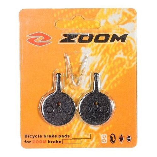 Колодки тормозные Zoom, для дисковых тормозов Zoom DB320/325 и Avid BB5, блистер, DB-02 колодки для дисковых тормозов