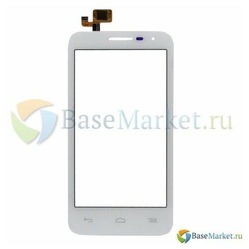 Тачскрин (сенсор) для Alcatel One Touch 5038D Pop D5 (белый)