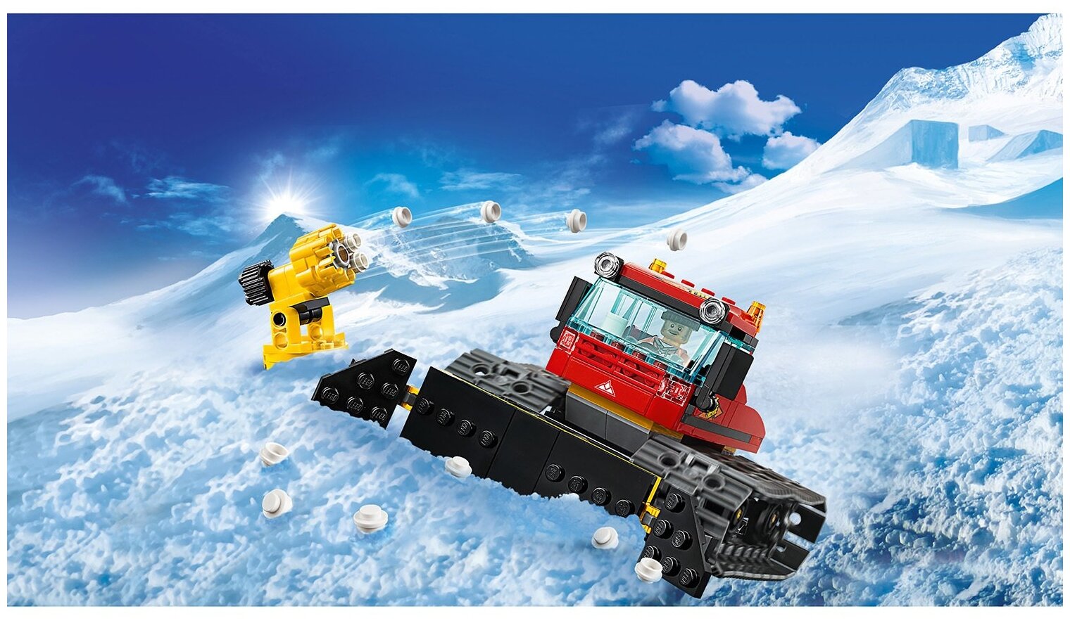 Lego City Great Vehicles 60222 Снегоуборочная машина Конструктор - фото №7