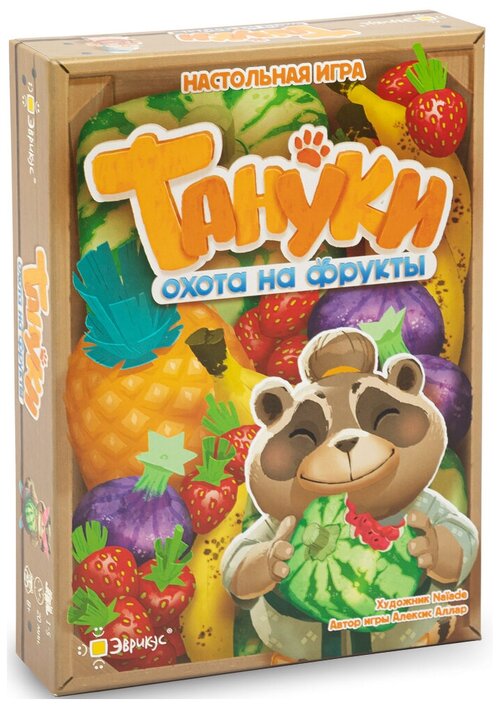 Настольная игра Тануки: Охота на фрукты