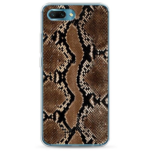 фото Силиконовый чехол "кожа питона" на honor 10 / хонор 10 case place