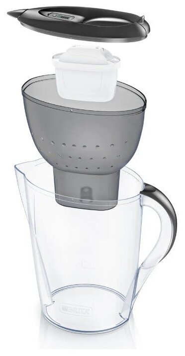 Фильтры для воды BRITA Marella XL 3,5л Графит Брита - фотография № 2