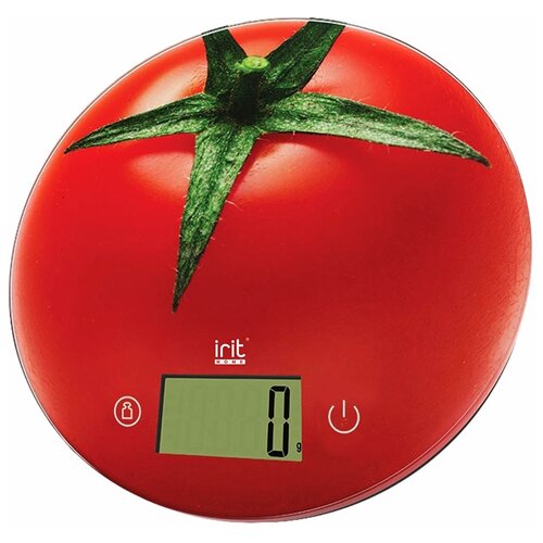 Кухонные весы irit IR-7238, красный/зеленый