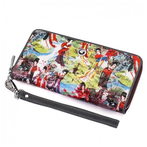 фото Женский кожаный кошелек на молнии sergio valentini св 8138-2023