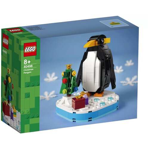 конструктор lego сувенирный набор подсолнухи 40524 Конструктор LEGO 40498 Сувенирный набор Рождественский пингвин
