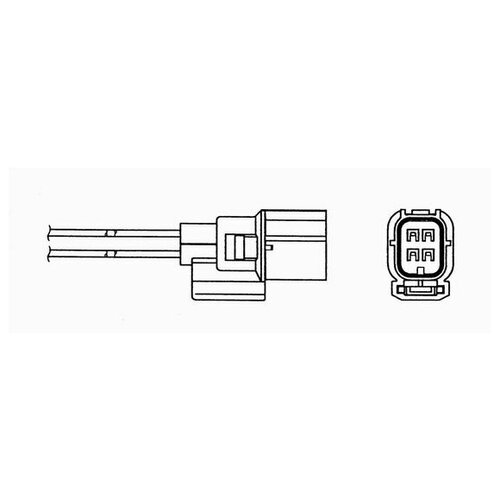 Лямбда зонд OZA635H1 NGK 0075