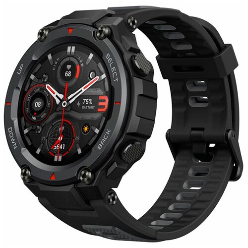 фото Умные часы amazfit t-rex pro, meteorite black