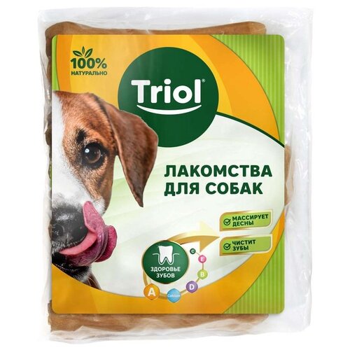 Лакомство для собак Triol Кость из жил 10 см, 300 г